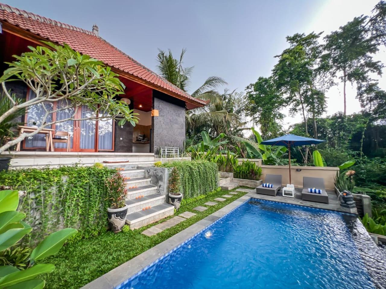 Aris House Private Pool Villa Ubud Kültér fotó